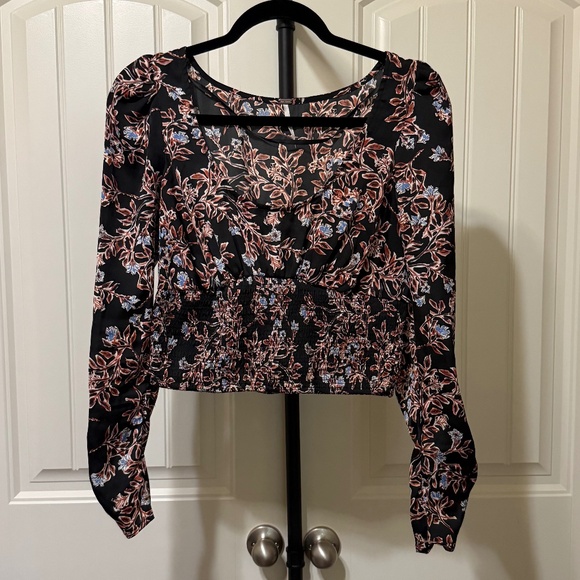 Free People | Printed Santiago Blouse - Picture 3 of 6